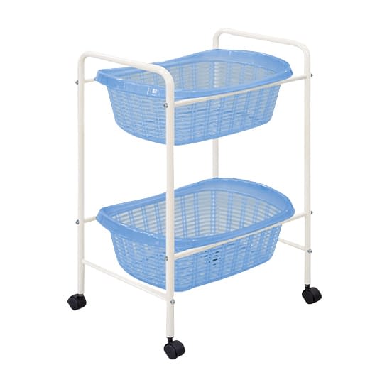 脱衣カゴ(2段用) 02-5830-01 高田ベッド製作所 TB-73-05(ブルー)