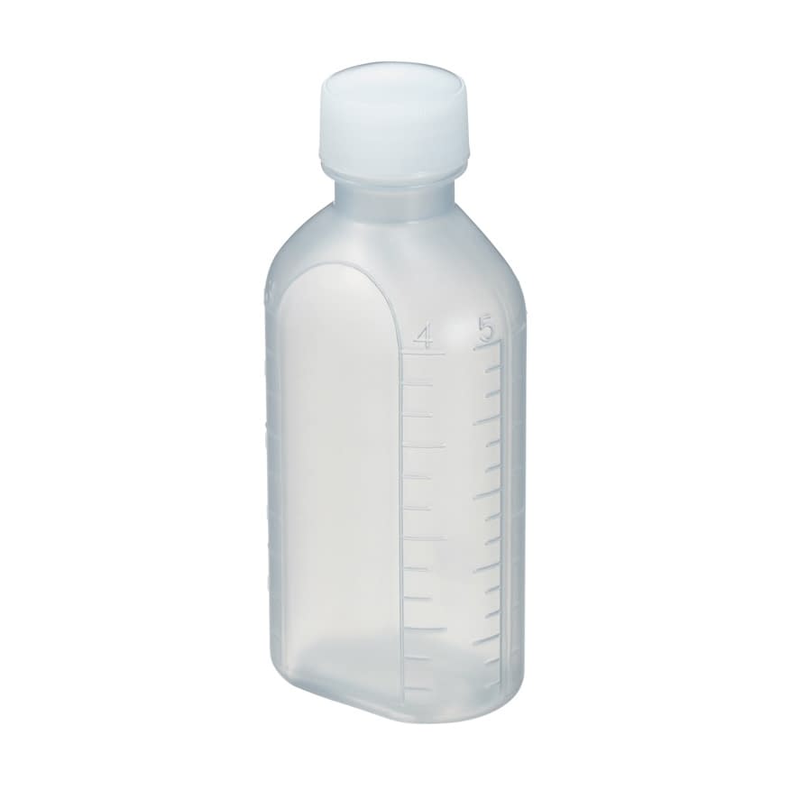 投薬瓶PPB(滅菌済)少数包装 08-2850-2801 キャップ：白PE(基本色) エムアイケミカル 100CC(10ポンイリ)