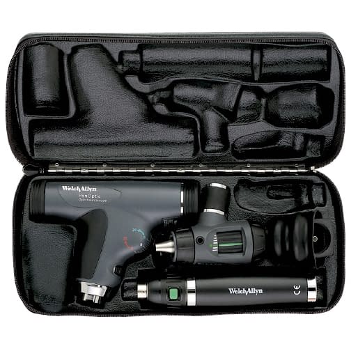 ハロゲン検眼・耳鏡セット(ニッカド) 97200-C(3.5V) 02-5740-00