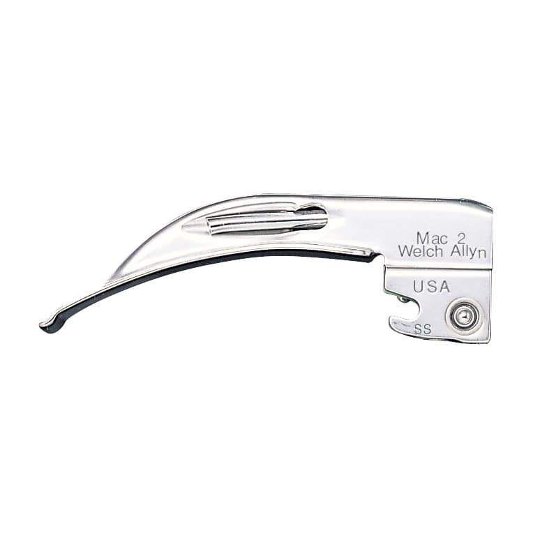 WA喉頭鏡ブレード マッキントッシュ サイズ2 喉頭鏡 11-2566-02 ウェルチ・アレン・ジャパン 69062(サイズ2)85