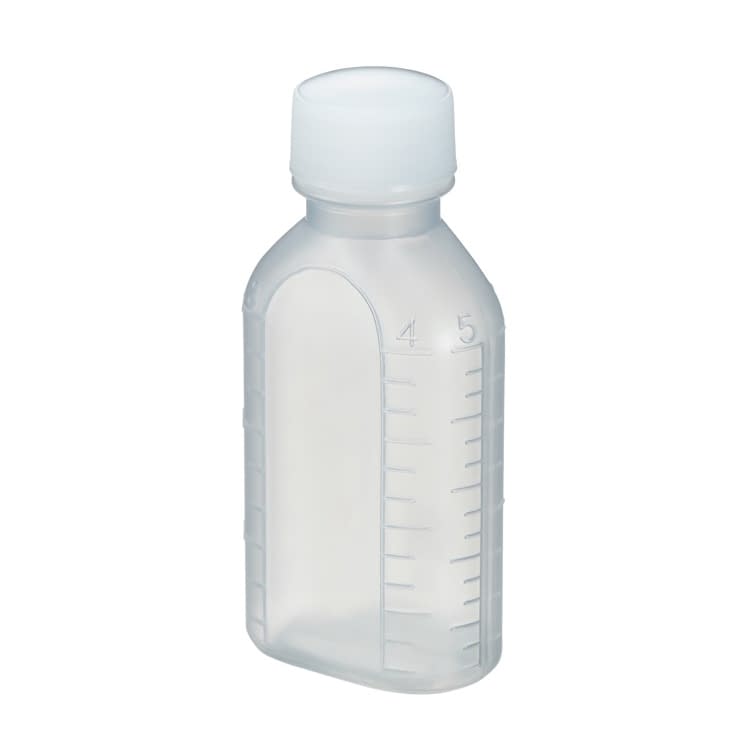 投薬瓶PPB(未滅菌)少数包装 08-2850-2207 キャップ：白PP エムアイケミカル 60CC(10ポンイリ)