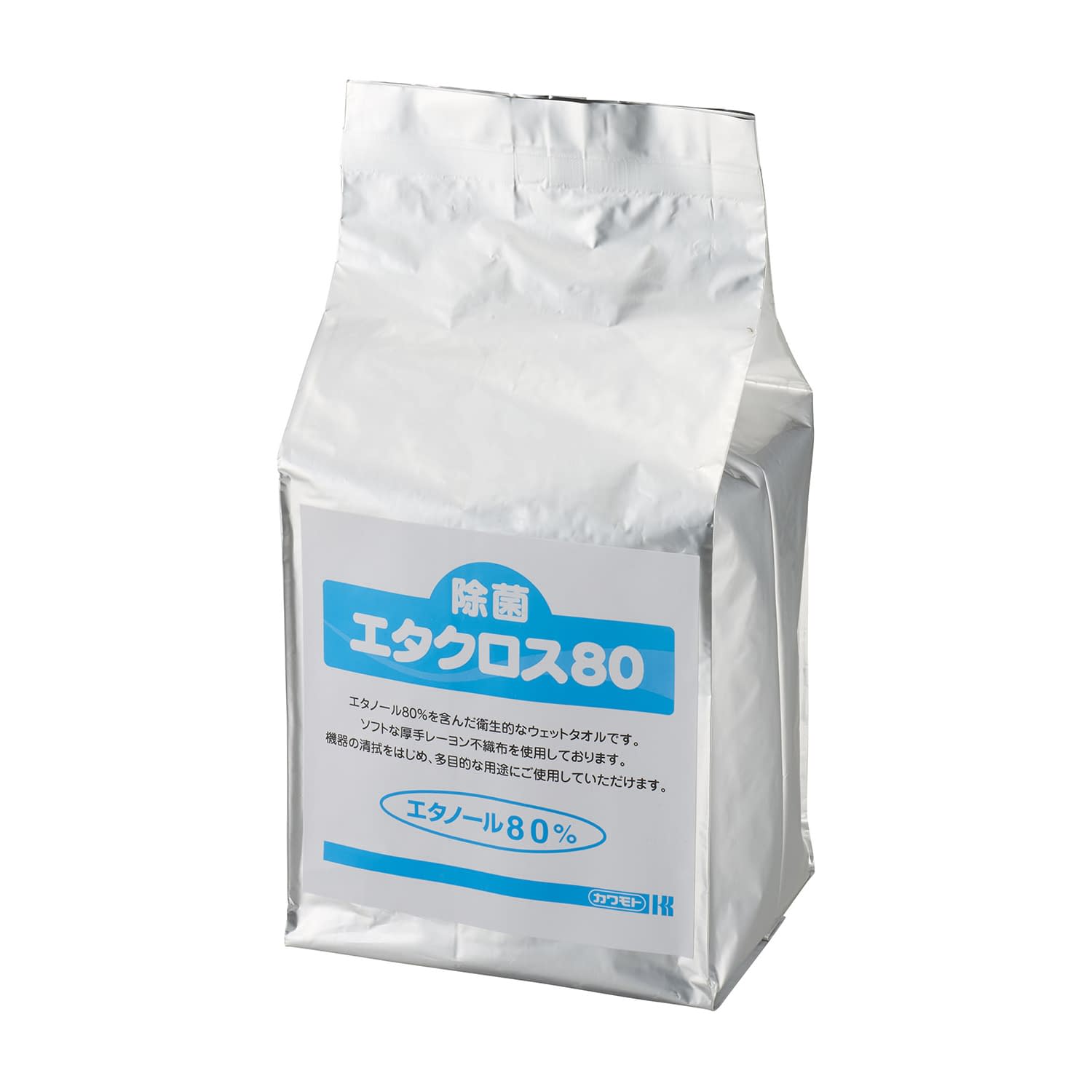 除菌エタクロス80(ジャンボ詰替) ジャンボ詰替用 23-2909-03 川本産業 021-427860-00(150マイ)