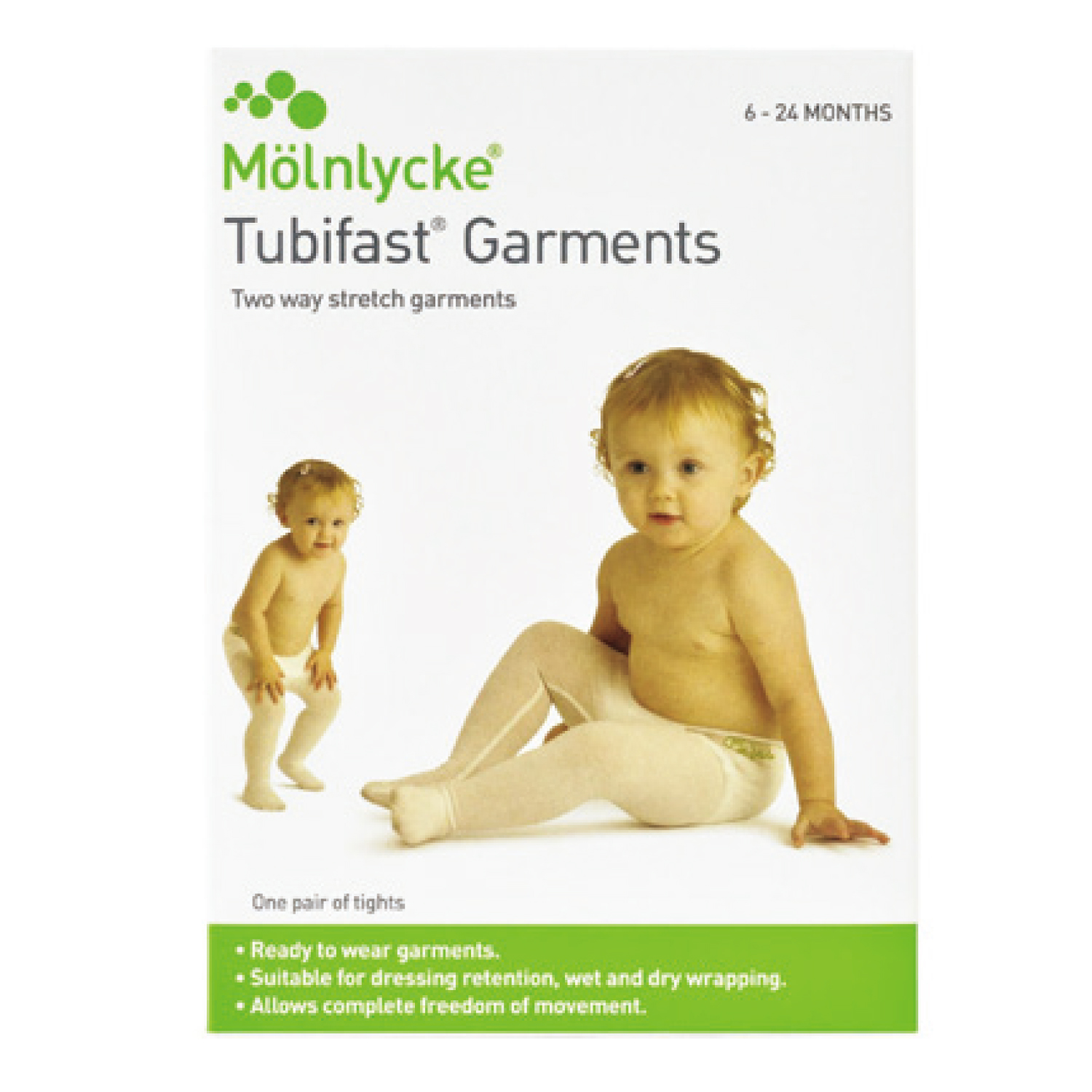 チュビファースト衣類 タイツ 6ヶ月〜2歳用 22-2051-00 メンリッケヘルスケア 550025(6カゲツ-2サイヨウ)