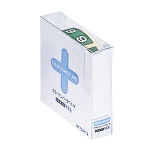 カラーナンバーラベル(M)ロール カルテ 23-5605-0009 9 LIHITLAB. HK753R(タンバン)300ヘンイリ