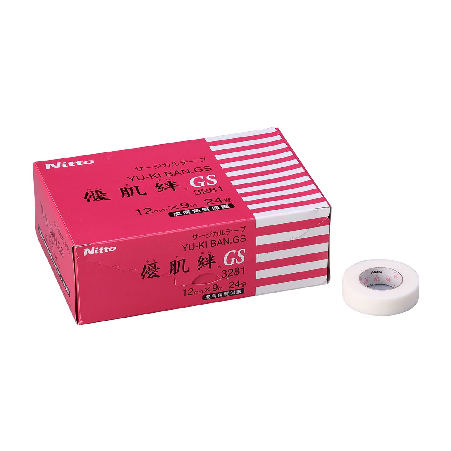 優肌絆GS 24-6791-00 ニトムズ 3281(12MMX9M)24カン