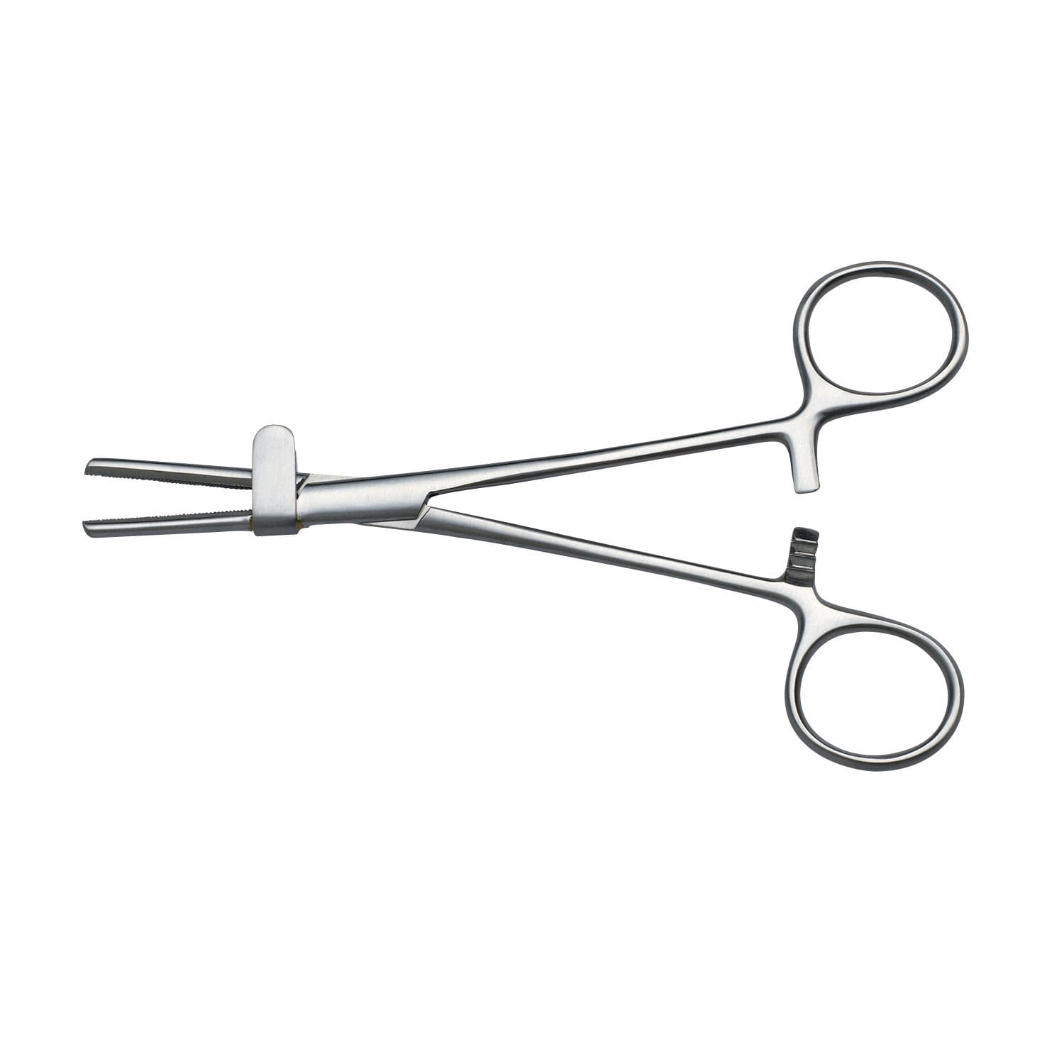 チューブ鉗子(ストッパー付)アヤスジ BOX・アヤ溝・ストッパー付 19-2820-00 日本フリッツメディコ E109-1ST(150MM)