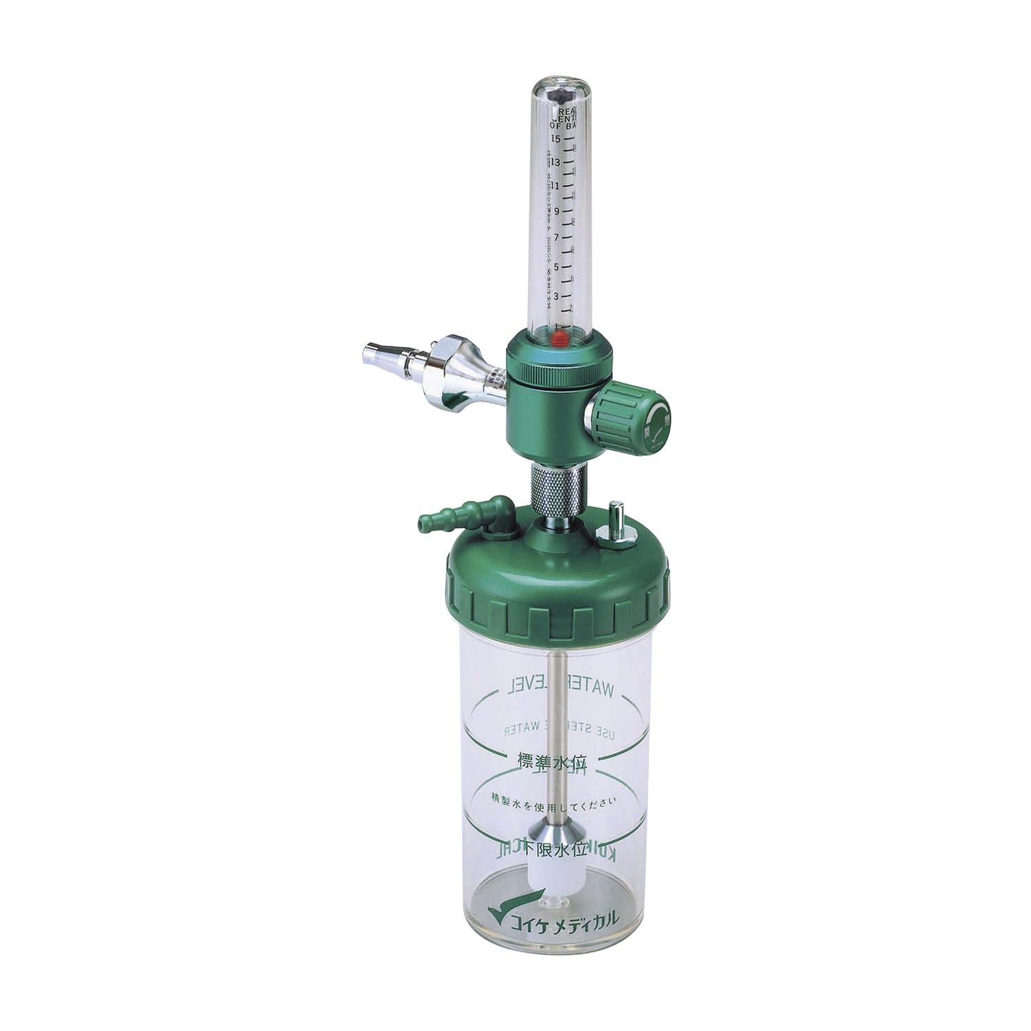 セフティフロー(MS／ピンタイプ) 酸素流量計 25-3546-00 小池メディカル P-321(カワジュウシキ)