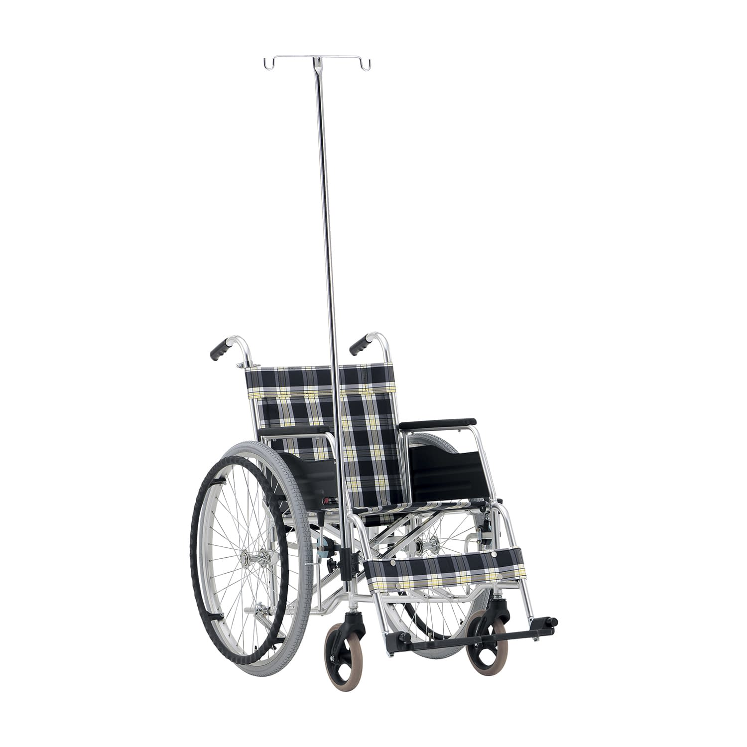 車いす用ガートル棒(鉄製一本物) 一本物 23-2528-00 松永製作所 X-PX03-001