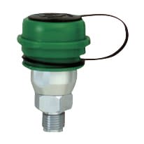 アウトレットチャック(酸素用) 川重型(酸素用) 23-5886-00 ブルークロス・エマージェンシー OC-O2