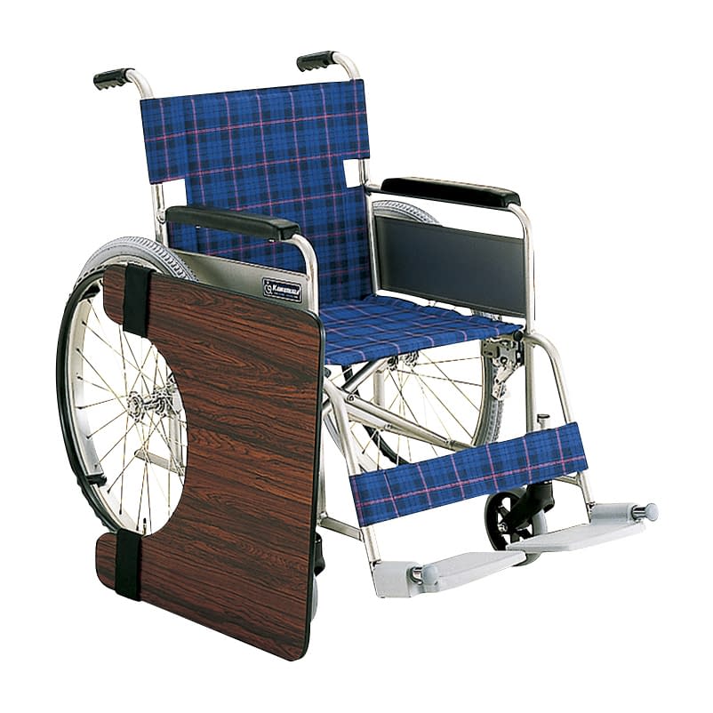 車いす用テーブル(面ファスナー止め) 面ファスナー止め 01-4045-17 カワムラサイクル 54X48CM