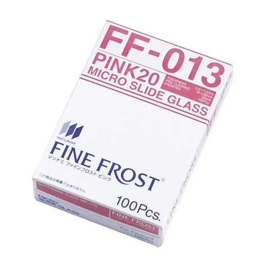 ファインフロスト(ピンク20) 23-5026-10 松浪硝子工業 FF-013(100マイ)