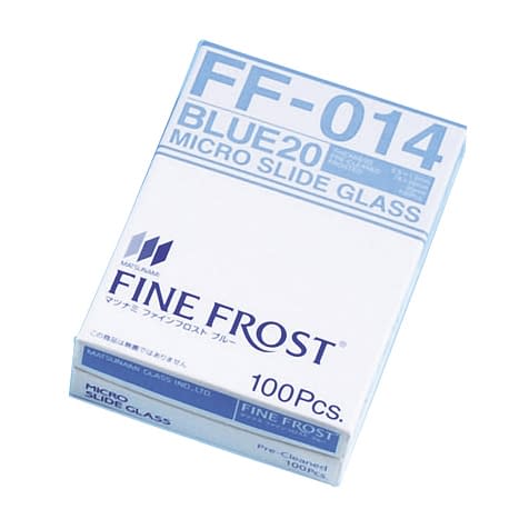 ファインフロスト(ブルー20) 23-5026-11 松浪硝子工業 FF-014(100マイ)