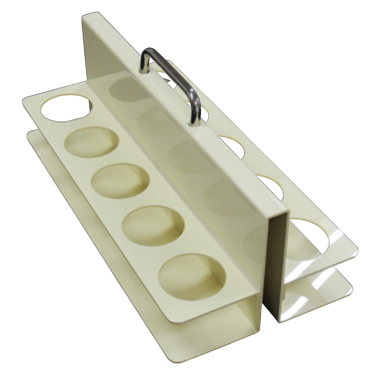 尿コップトレー(10人用) 10本立 23-5995-02 日本医理器材 PP-10N