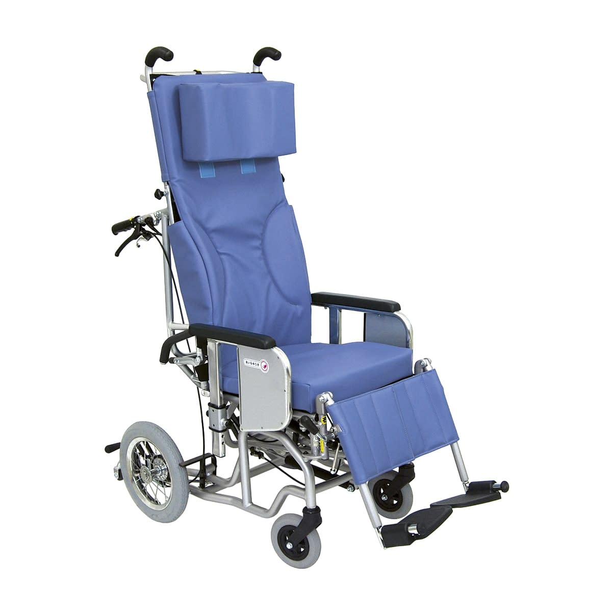 リクライニング車いす クリオネット 足ベルト 23-2505-0001 青No．40 カワムラサイクル AYK-40