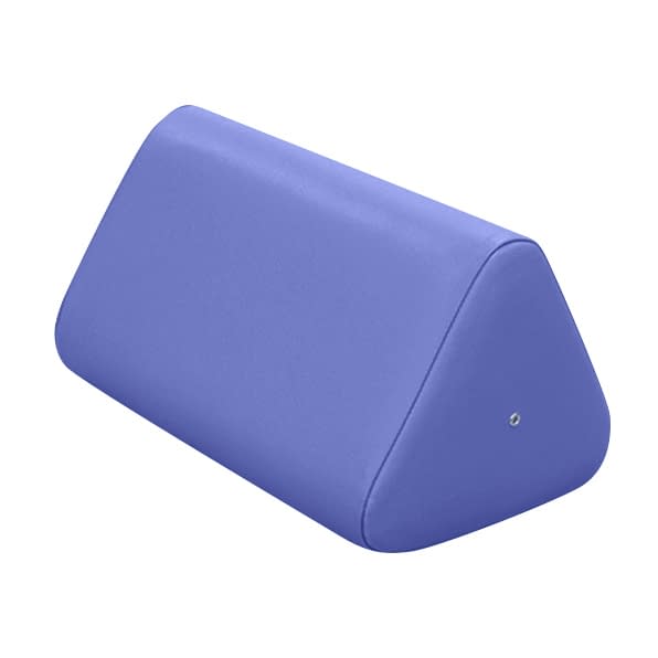 カラー三角マクラ 三角マクラ 19-4322-0006 ビニルレザーライトブルー 高田ベッド製作所 TB-77C-13