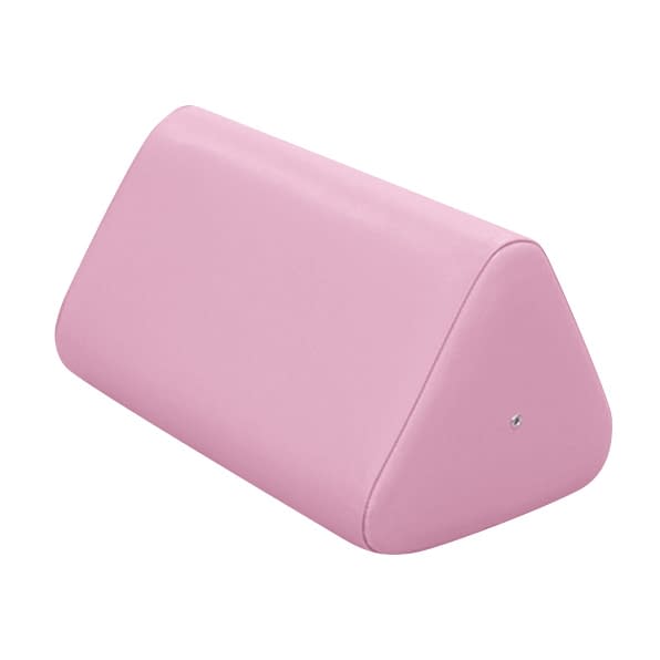 カラー三角マクラ 三角マクラ 19-4322-0007 ビニルレザーピンク 高田ベッド製作所 TB-77C-13
