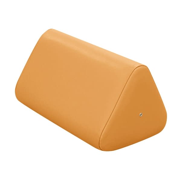 カラー三角マクラ 三角マクラ 19-4322-0010 ビニルレザーオレンジ 高田ベッド製作所 TB-77C-13