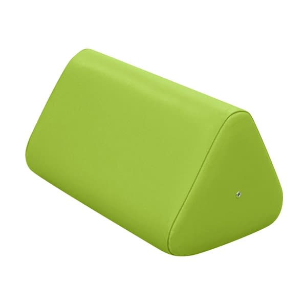 カラー三角マクラ 三角マクラ 19-4322-0011 ビニルレザー抹茶 高田ベッド製作所 TB-77C-13