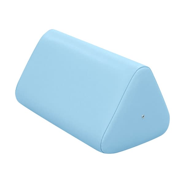 カラー三角マクラ 三角マクラ 19-4322-0012 ビニルレザースカイブルー 高田ベッド製作所 TB-77C-13