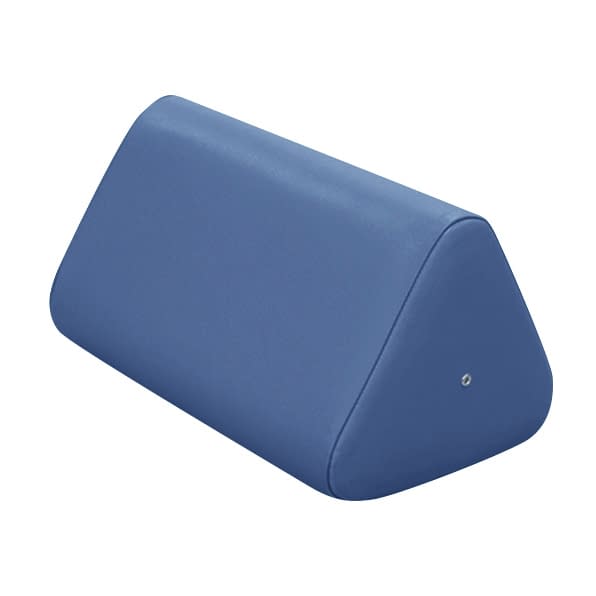カラー三角マクラ 三角マクラ 19-4322-0016 ビニルレザーメディブルー 高田ベッド製作所 TB-77C-13