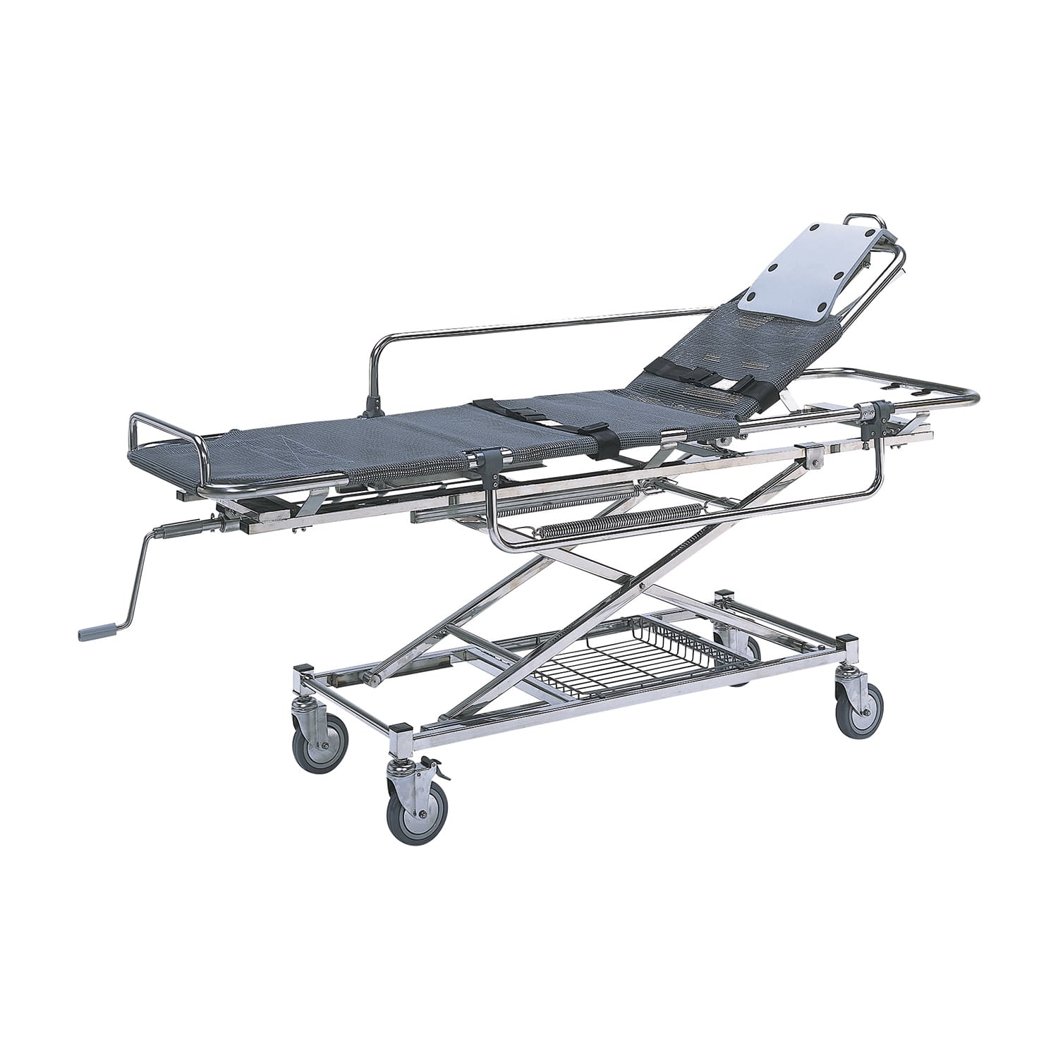 浴室用ストレッチャー昇降・固定・背上 24-2385-00 日進医療器 TY225ESSB(ネットタイプ)