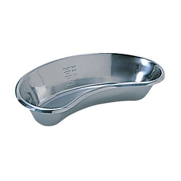 膿盆(目盛付)深型 25cm 25cm 03-3180-02 片桐医科工業 245X130X50MM