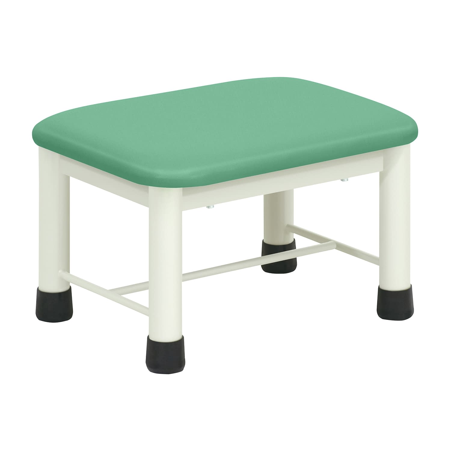 足踏み台(ミニステップ) 23-2769-0205 ビニルレザーライトグリーン 高田ベッド製作所 TB-276(40X30X25CM)