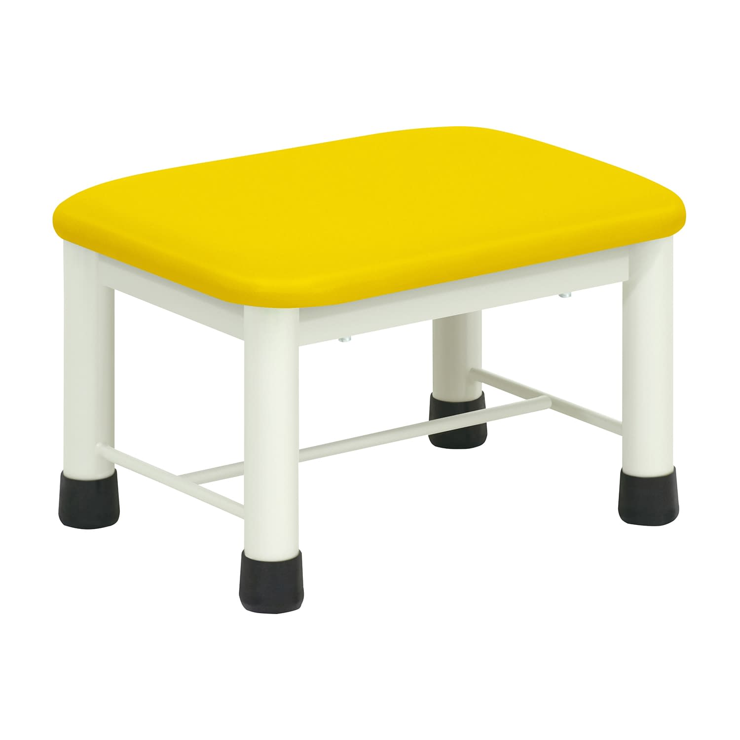 足踏み台(ミニステップ) 23-2769-0208 ビニルレザーイエロー 高田ベッド製作所 TB-276(40X30X25CM)