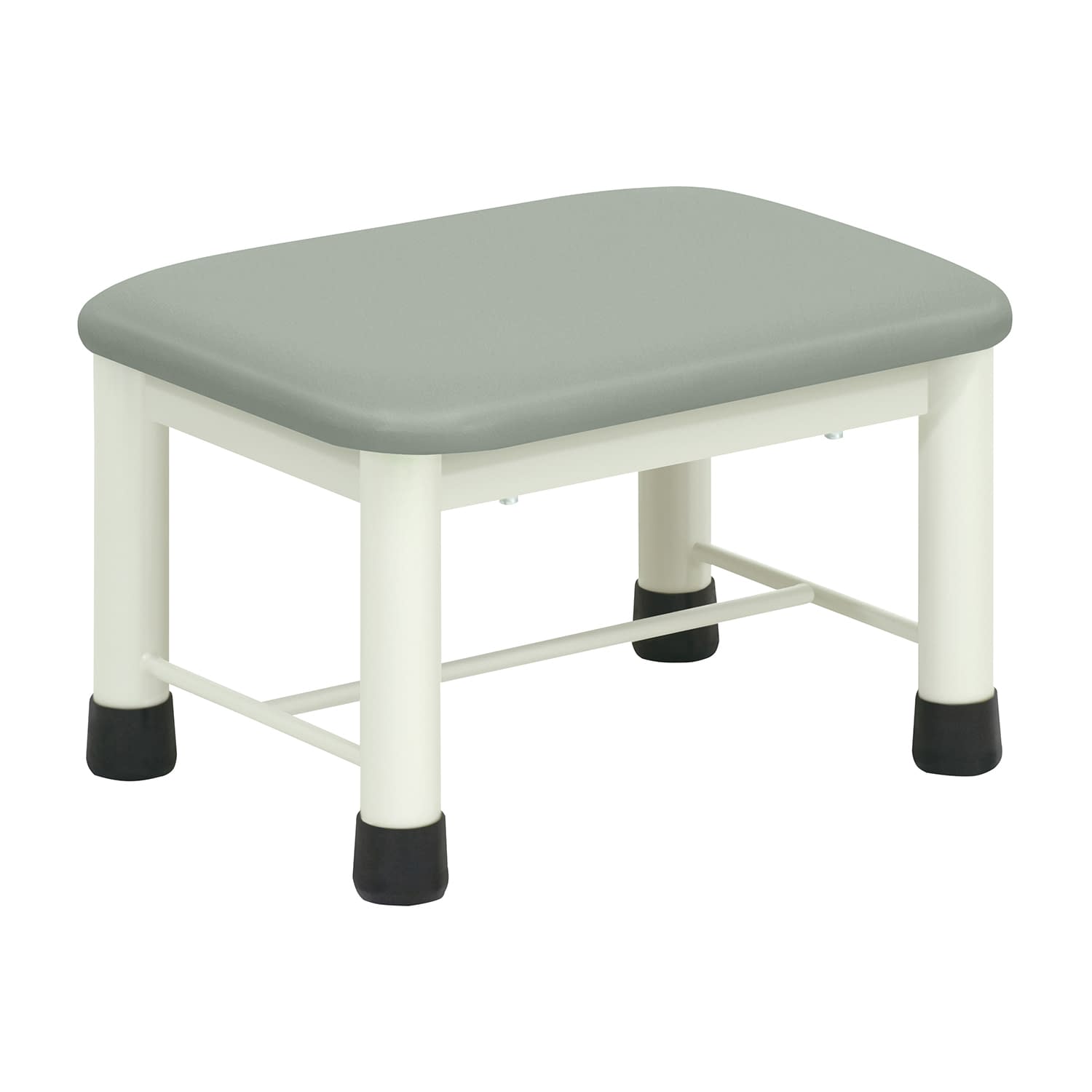 足踏み台(ミニステップ) 23-2769-0209 ビニルレザーグレー 高田ベッド製作所 TB-276(40X30X25CM)