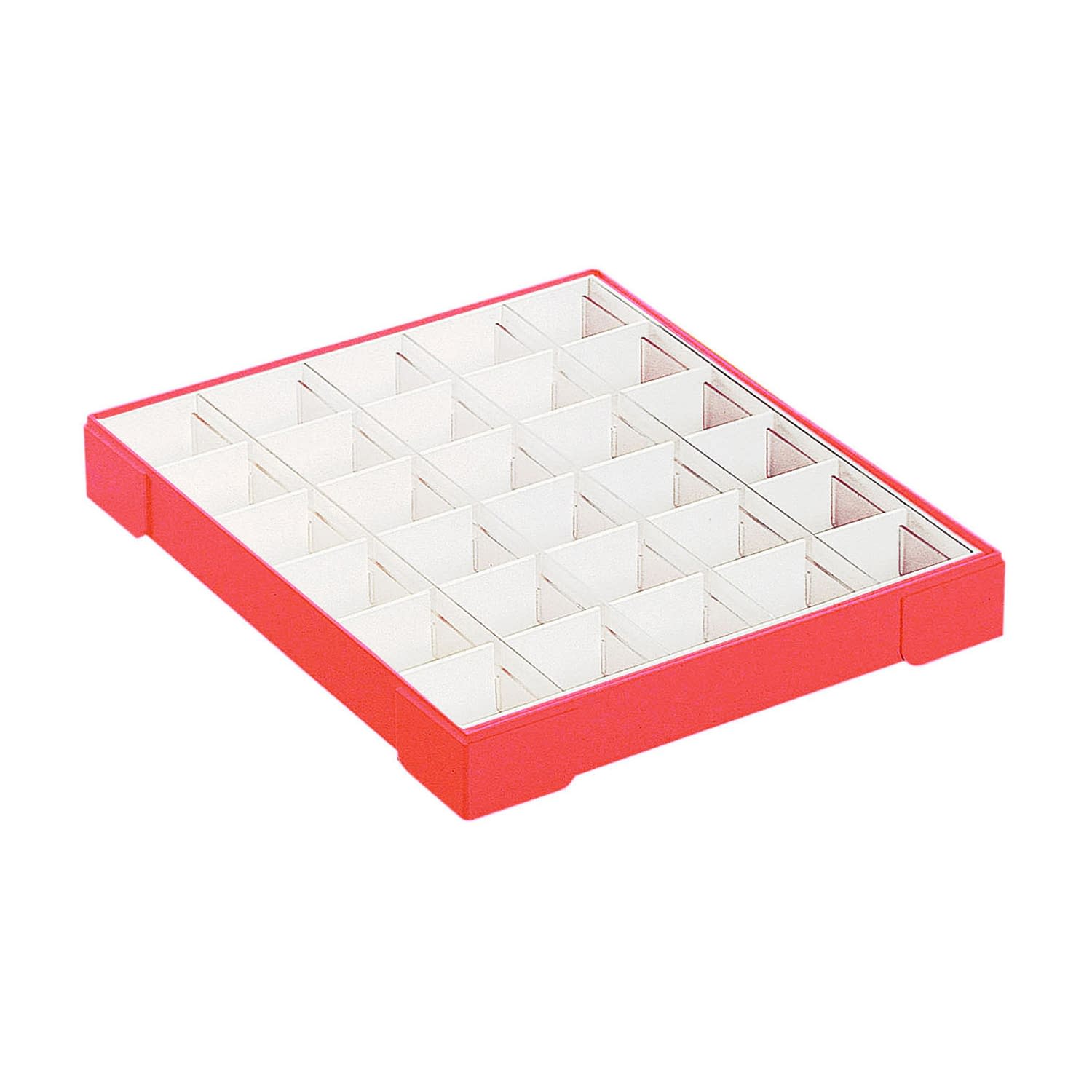 カラー散薬トレー(30人用) 投薬トレー 23-5622-00 日本医理器材 6008-02(オレンジ)