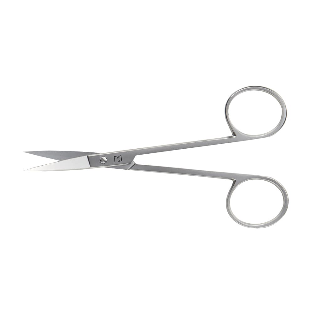 マツヨシ眼科剪刀 直 両尖・直型・ネジ止 22-2039-00 MATSUYOSHI MY-9123A(115MM)