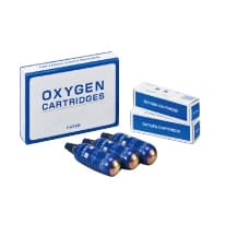 活気ゲン用酸素カートリッジ(局方酸素 20-5555-10 日本炭酸瓦斯 410080003(5ホンイリ)
