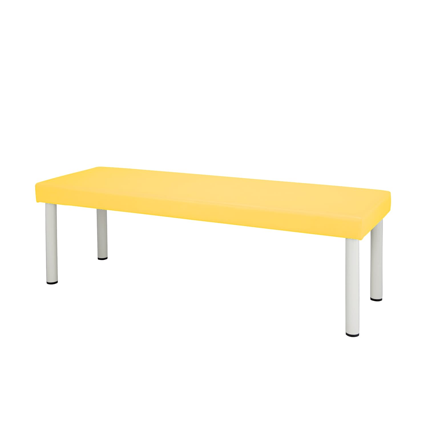 マツヨシ診察台 診察ベッド 22-2210-0401 イエロー MATSUYOSHI MY-ET6555(W65XH55CM)