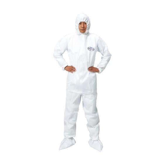 クリーンガードA40ツナギ服 防護服 23-2934-00 クリーンガード 68713(M)25マイイリ