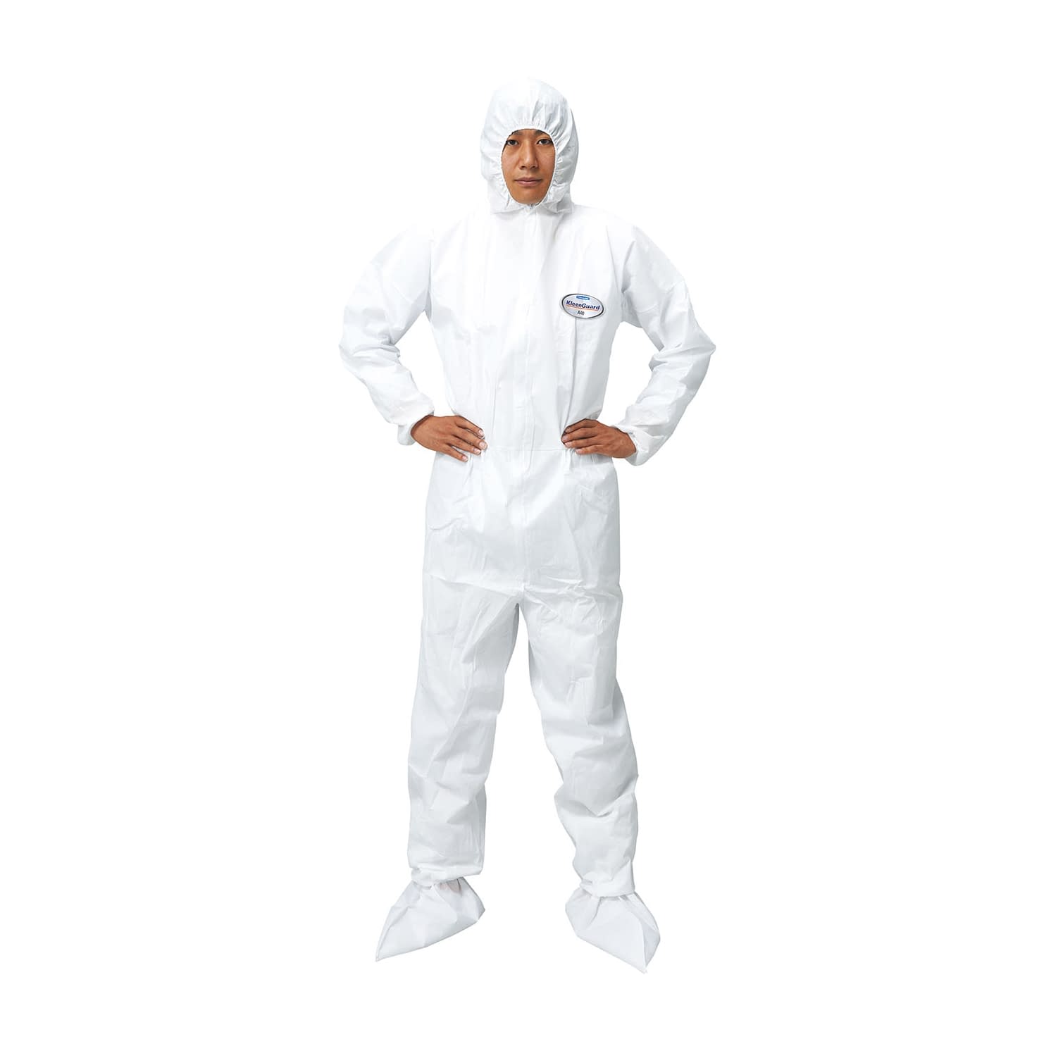 クリーンガードA40ツナギ服 防護服 23-2934-01 クリーンガード 68723(L)25マイイリ
