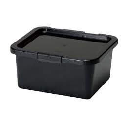 ICコンテナー(PICタイプ) 24-9163-0102 ブラック サカセ化学工業 PIC-12(525X398X135)