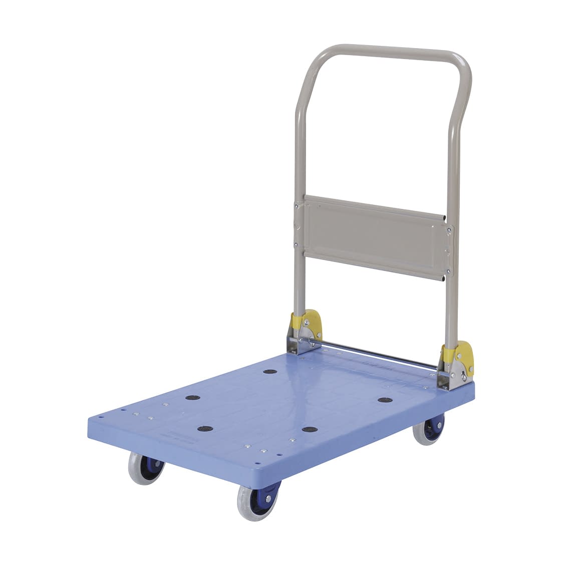 運搬車(台車)ハンドル折畳式・静音 23-2040-00 金沢車輛 NP-101GS