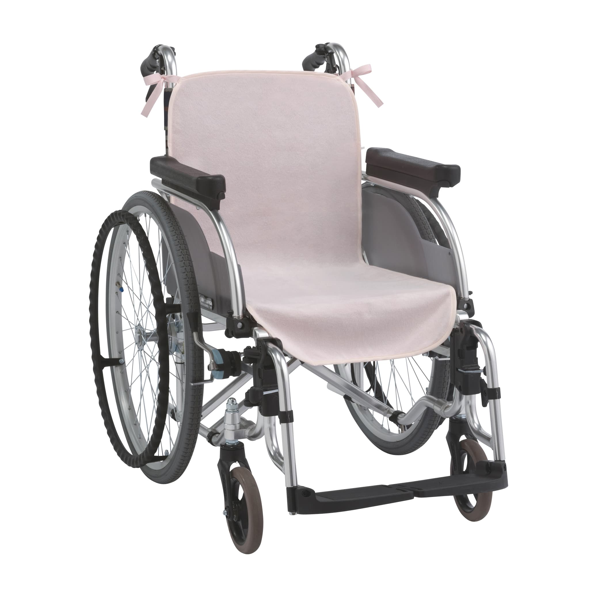 車いすシートカバー 車いす用品 24-8055-01 ケアメディックス ピンク(2マイイリ)