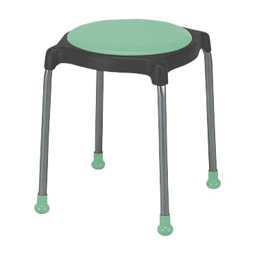 丸椅子 診察椅子 23-5123-0005 グリーン ニシキ工業 CUPPO-C(レザー)