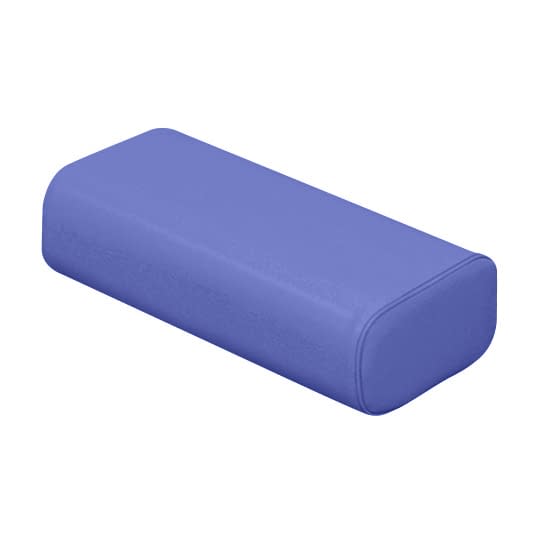 かどまるマクラ 23-5276-0006 ビニルレザーライトブルー 高田ベッド製作所 TB-77C-66(H9CM)