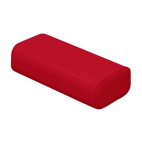 かどまるマクラ 23-5276-0014 ビニルレザーレッド 高田ベッド製作所 TB-77C-66(H9CM)