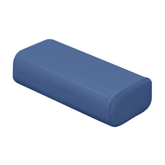 かどまるマクラ 23-5276-0016 ビニルレザーメディブルー 高田ベッド製作所 TB-77C-66(H9CM)