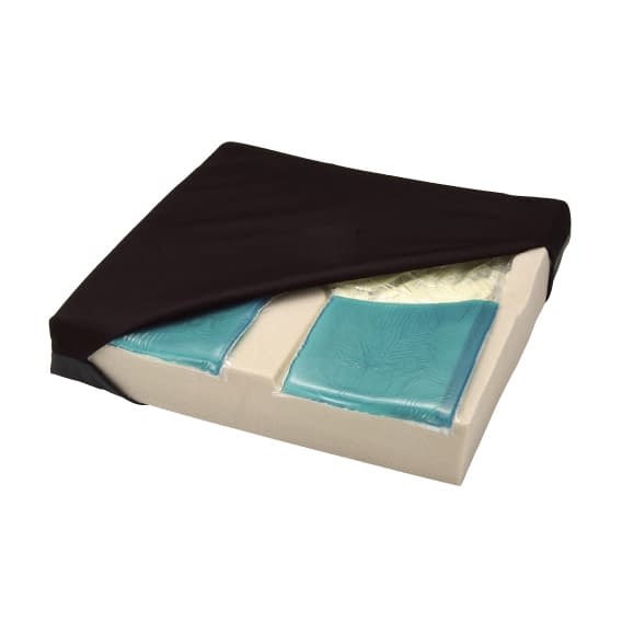 デュオジェルクッション 車いす用クッション 23-2539-01 ケープ CK-395(42X42X7.5CM)