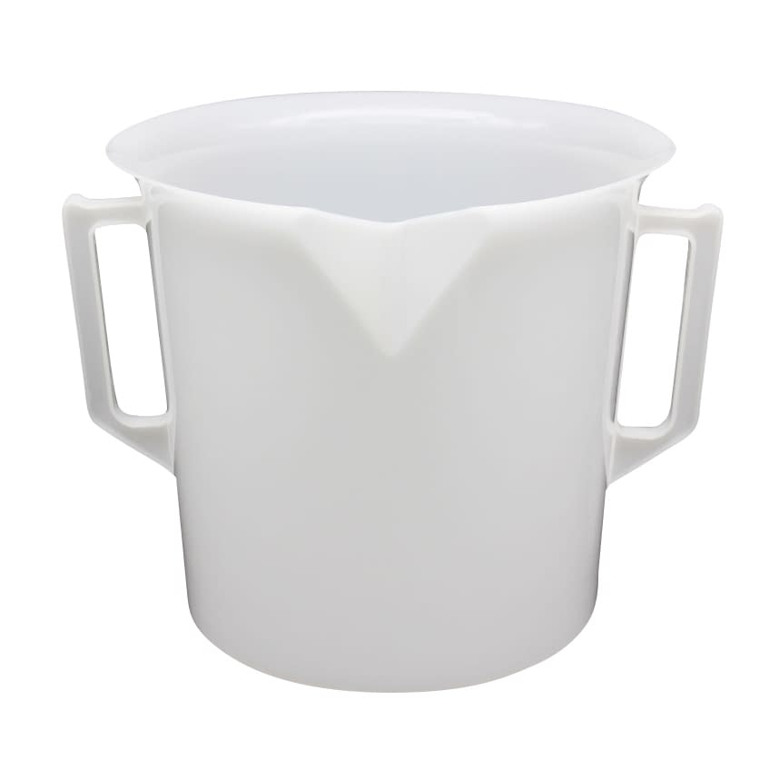 ビーカー(PE製)手付 08-2545-06 三宝化成 10000CC(リョウテツキ)