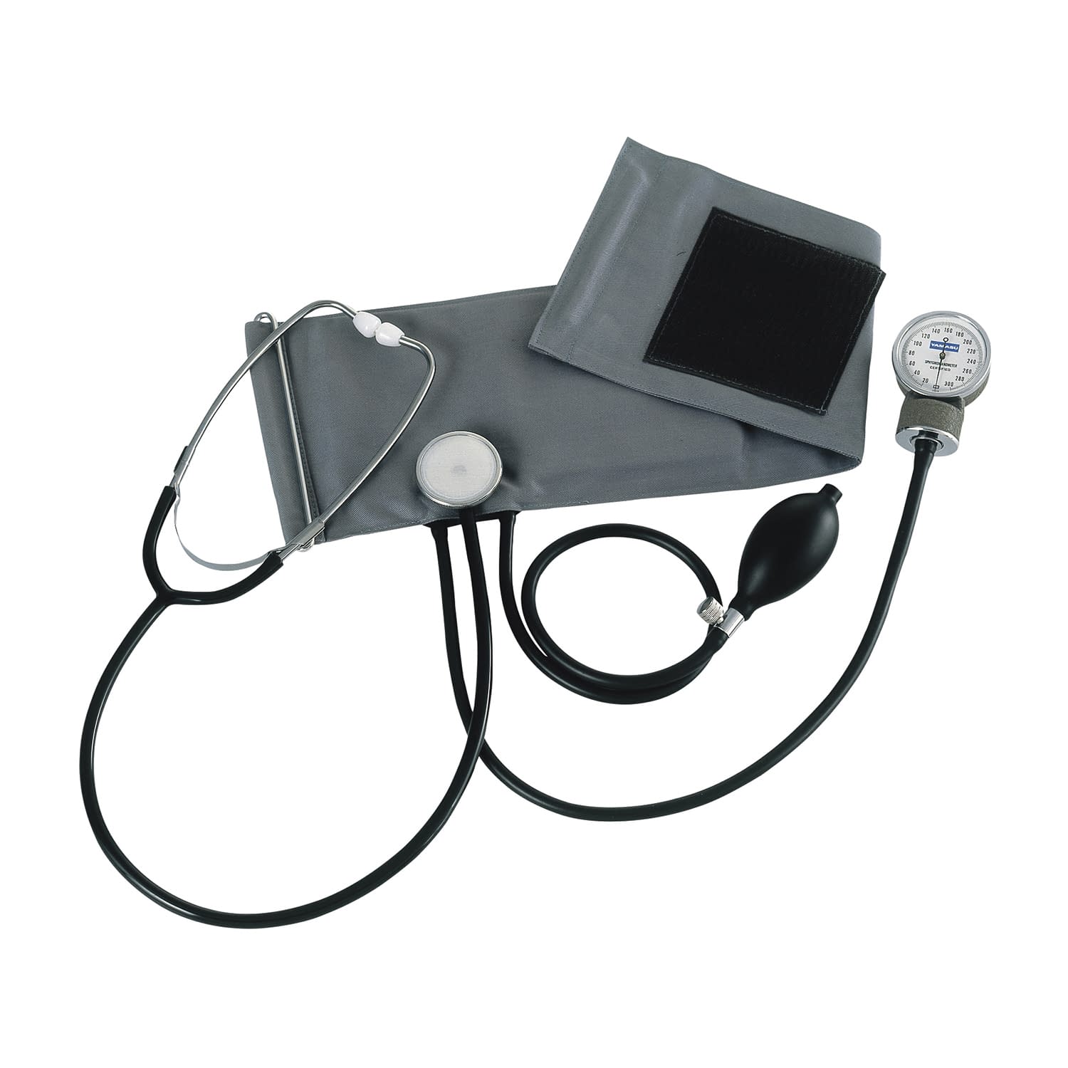 (23-2354-00)アネロイド血圧計（聴診器付） NO.501 ｱﾈﾛｲﾄﾞｹﾂｱﾂｹｲﾁｮｳｼﾝｷﾂｷ(ケンツメディコ)【1台単位】【2019年カタログ商品】
