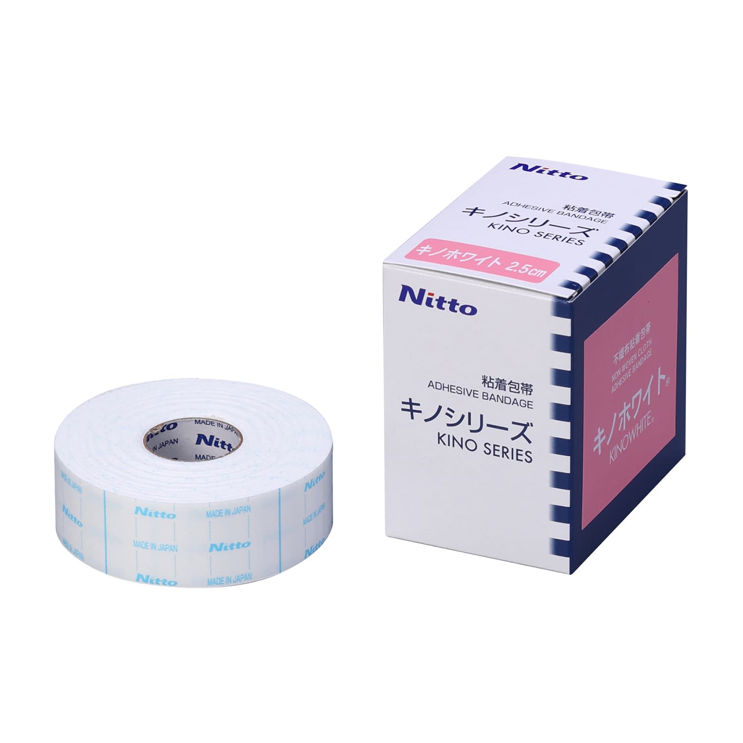 キノホワイト 24-6795-01 ニトムズ B5102(2.5CMX10M)2カン