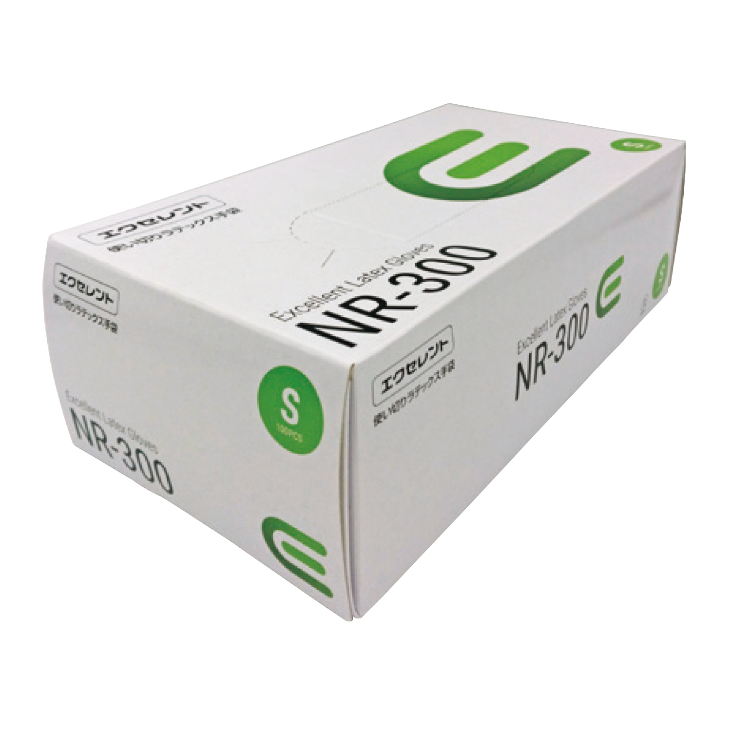 エクセレントラテックス手袋PF 23-3144-0003 S 三興化学工業 NR-300(100マイイリ)