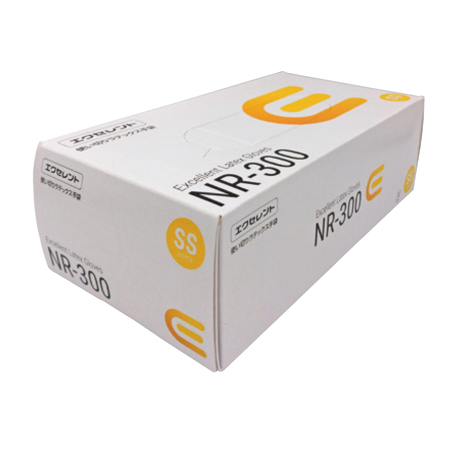 エクセレントラテックス手袋PF 23-3144-0004 SS 三興化学工業 NR-300(100マイイリ)