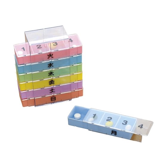 テイコブ薬入れ(1週間用) 23-5628-00 テイコブ MC01