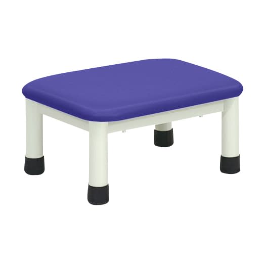 足踏み台(ミニステップ) 23-2769-0006 ビニルレザーライトブルー 高田ベッド製作所 TB-276(40X30X20CM)